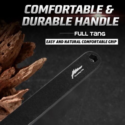 مجموعة أدوات الرمي المكونة من 3 قطع من Throwing Life، مجموعة أدوات تدريب صلبة من الفولاذ المقاوم للصدأ مقاس 9.06 بوصة (23 سم)، بسمك 6.7 مم، تصميم متوازن لممارسة الهدف والتدريب على المهارات في الهواء الطلق، لمسة نهائية سوداء مصقولة بالحجر in Kuwait