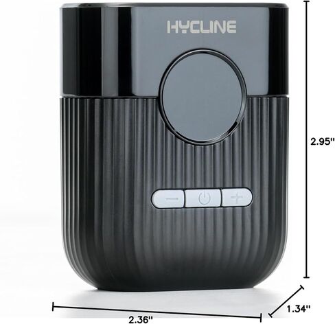 Hycline Mini Electric Bike Pump: 30s Fast Inflate 150 PSI High Pressure Gauge with Presta & Schrader Valve - Bicycle Tire Pump for Bikes Motorcycles Balls - Auto‑Stop Rechargeable Portable Air Pump in Kuwait