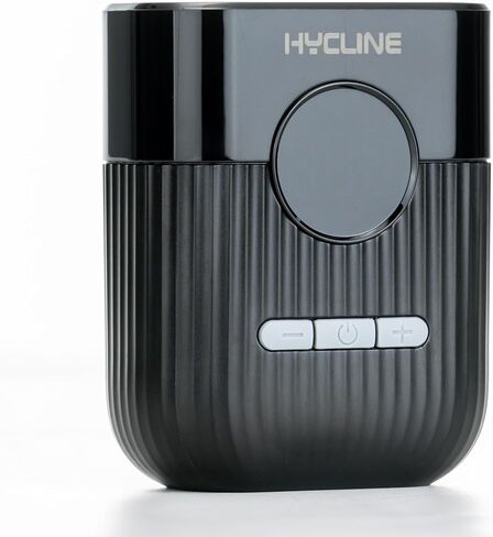 Hycline Mini Electric Bike Pump: 30s Fast Inflate 150 PSI High Pressure Gauge with Presta & Schrader Valve - Bicycle Tire Pump for Bikes Motorcycles Balls - Auto‑Stop Rechargeable Portable Air Pump in Kuwait