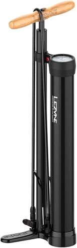 LEZYNE High Volume Tubeless Bike Floor Pump Compatible with 2.5" Gauge - 220 PSI Tire Air Pump for Mountain/Gravel Bikes - ABS-1 Pro Tubeless Chuck in Saudi Arabia