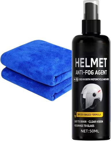 Anti Fog Spray for Glasses - Coating Protection Visor Barrier | Helmet Anti-Fog Spray | for Family Friends Women Cycling Motorcycle Biking Outdoor Commuter in Kuwait