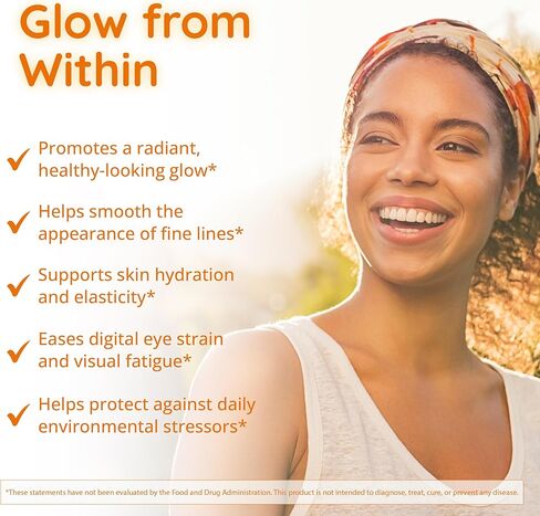 Astaxanthin Supplement 12mg | Plant-Based Antioxidant for Skin Hydration, Elasticity & Radiant Glow | From Algae Extract | Non-GMO, Vegan, Made in USA | 2 Month Supply, 60 Softgels in Kuwait