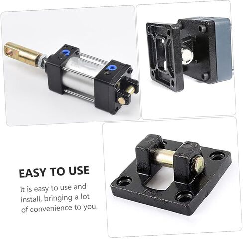 Alipis 1Pc Pivot Clevis Mounting Bracket for Air Cylinder Holder Base with Bolt for Easy Installation for Pneumatic Equipment and Industrial Automation in Kuwait