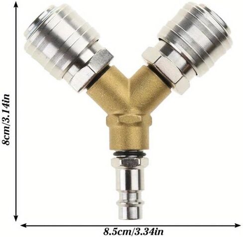 Reliable Alloy Compressed Air Distributor Perfect for Pneumatic Tools Durable in Saudi Arabia