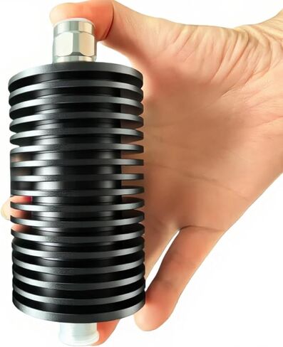 100W Coax Attenuator 6dB, DC to 3G 100 Watt 50 ohm rf Attenuator with N Male to Female Connector for Ham Radio,uhf Antenna (100W-N-3G-6dB) in Saudi Arabia