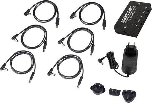 RockBoard ISO Power Block V6 - Isolated Multi Power Supply (5x 9v = 1x 18v, Linkable) in Saudi Arabia