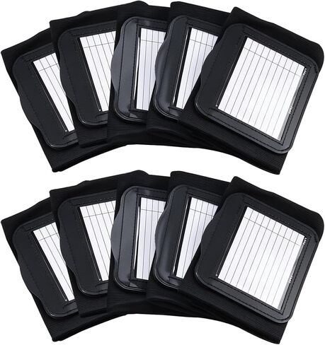 10 Pack Football Play Wristbands for Youth, Football Armband Playbook, Youth Size Quarterback Play Wristbands, Blank Play Sheets Included in Kuwait