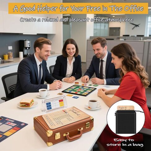 لوحة نتائج خشبية للمرحلة 10 مع حقيبة محمولة - لعبة بطاقات المرحلة 10 مع 8 ألوان أوتاد، لوحة تتبع نقاط السفر قابلة لإعادة الاستخدام لليلة الألعاب العائلية أو التخييم أو الحفلات - ملحق ليلة اللعبة للبالغين in Kuwait