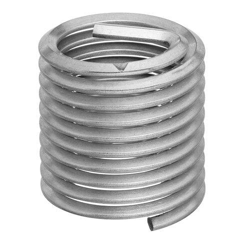 E-Z LOK Coil Threaded Insert for Metal 18-8 Stainless Steel Helical Wire Thread Insert 9/16-12 Internal Threads, 0.844" Length, Pack of 5 in Saudi Arabia