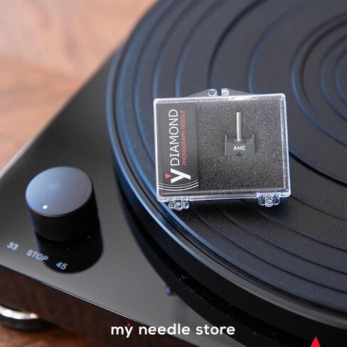 Turntable Needle Replacement for Pickering DATE2 Stylus and Compatible with Pickering V-15 / ATE Cartridges, with Nude Conical Diamond Tip, from My Needle Store, 23-D in Kuwait