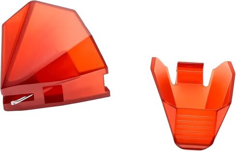 بديل قلم أحمر 2M لـ Ortofon، قلم قرص دوار ماسي بيضاوي الشكل مع غطاء حماية، متوافق مع خراطيش Ortofon 2M / 2M PnP / 2M PnP MkII in Kuwait