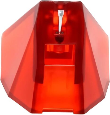 بديل قلم أحمر 2M لـ Ortofon، قلم قرص دوار ماسي بيضاوي الشكل مع غطاء حماية، متوافق مع خراطيش Ortofon 2M / 2M PnP / 2M PnP MkII in Kuwait