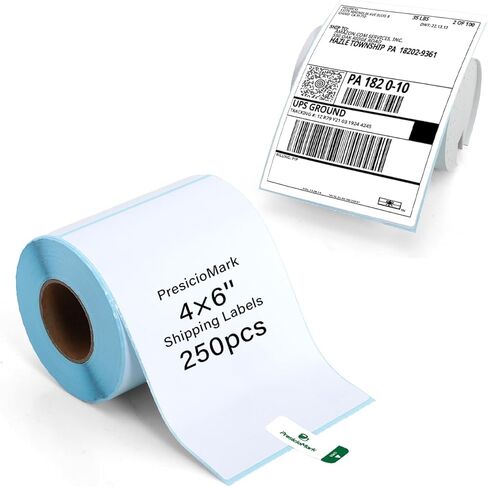 220 Fanfold 4"x6" Direct Thermal Shipping Labels,Commercial Grade Permanent Adhesive Fanfold Mailing Postage Label Paper for Thermal Printers and Packages in Saudi Arabia