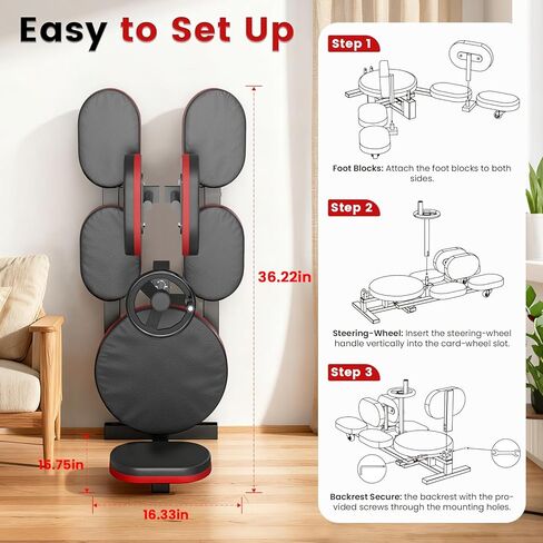 Leg Stretcher, 220LBS Split Machine for Fexibility & Splits Training, 0-200° Adjustable Stretching Equipment for Home Gym, Heavy Duty Steel Frame Leg Stretching Training Machine in Kuwait