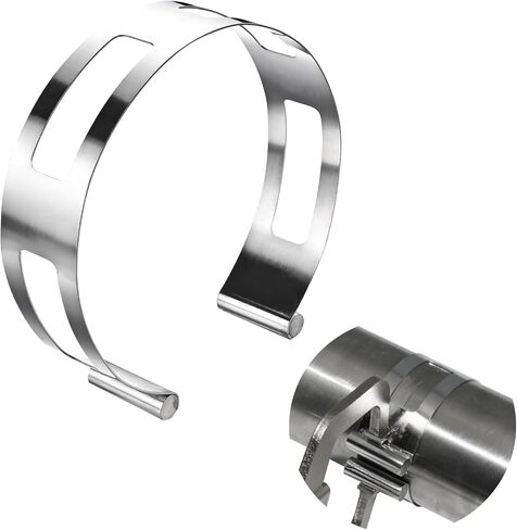 4 Inch Stainless Steel Exhaust Clamp, Universal for Welding and Exhaust Pipe Repair (4 inches) in Kuwait