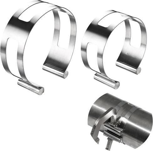 4 Inch Stainless Steel Exhaust Clamp, Universal for Welding and Exhaust Pipe Repair (4 inches) in Kuwait