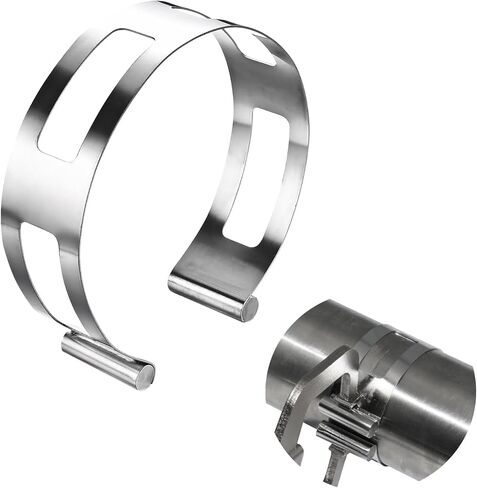 4 Inch Stainless Steel Exhaust Clamp, Universal for Welding and Exhaust Pipe Repair (4 inches) in Kuwait