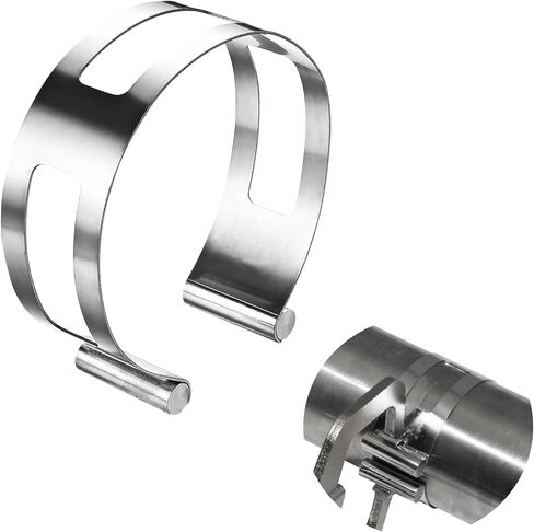 4 Inch Stainless Steel Exhaust Clamp, Universal for Welding and Exhaust Pipe Repair (4 inches) in Kuwait