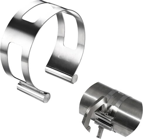 4 Inch Stainless Steel Exhaust Clamp, Universal for Welding and Exhaust Pipe Repair (4 inches) in Kuwait