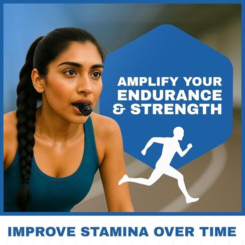 Compact Breathing Exercise Device for Lungs Made in USA Respiratory Lung Exerciser Device with Adjustable Valve - Diaphragm & Core Trainer Device for Athletes o2 Portable Breathing Trainer in Saudi Arabia