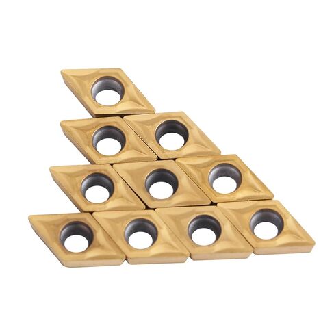 in Use High Toughness Fine Workmanship Carbide Inserts, CNC Inserts, Stable Gold to Stainless Steel Finish in Saudi Arabia
