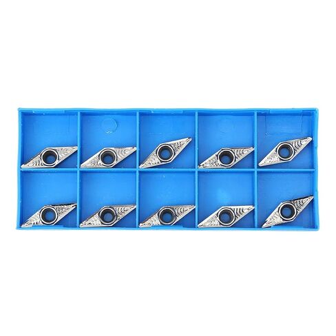 10Pcs Carbide Blade VCGT160408-AK H01 VCGT332-AK Inserts for Lathe Turning Boring Tool in Saudi Arabia