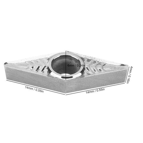 10Pcs Carbide Blade VCGT160408-AK H01 VCGT332-AK Inserts for Lathe Turning Boring Tool in Saudi Arabia