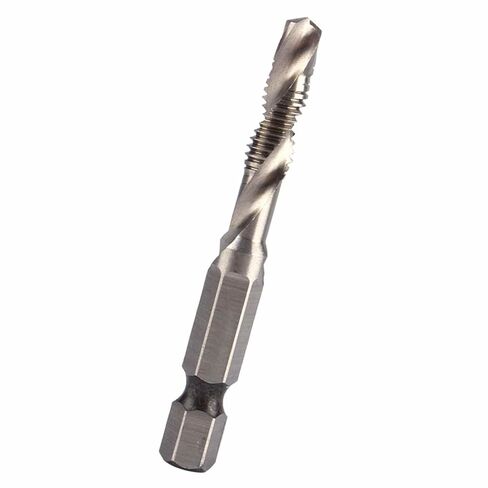 Fafeicy مزيج الحفر والحنفية M6 عرافة عرقوب عالية السرعة الصلب 2 قطعة مجموعة لآلة الحفر والتنصت لينة معدن الألومنيوم in Kuwait