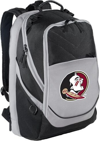 Broad Bay Florida State University Backpack FSU Logo Laptop Computer Bag (Black) in Saudi Arabia