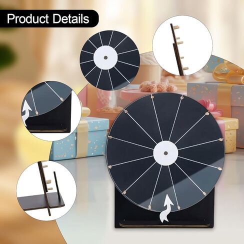 Rotating Wheel for Prizes Portable Editable Surface Roulette Wheel in Kuwait