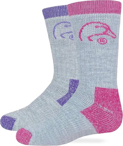 Ducks Unlimited Youth Merino Wool Blend Full Cushion Boot Socks 2 Pair Pack in Kuwait