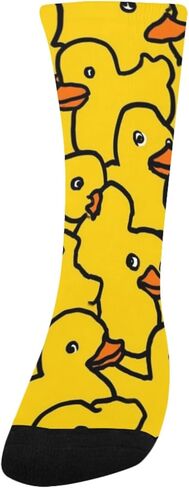 Yellow Rubber Ducks Hiking Socks - Toddler Boys & Girls Warm Thick Thermal Winter Crew Socks for School, Daily Wear & Outdoor Activities in Saudi Arabia