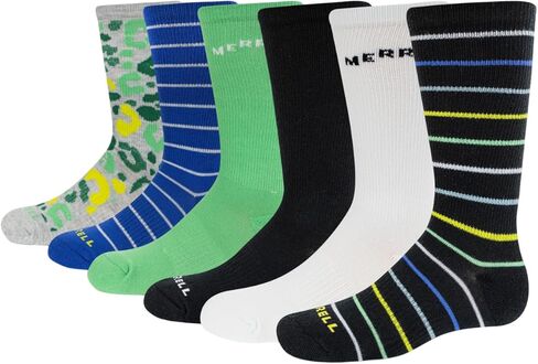 Merrell Kids Everyday Crew Sock 6 Pair Pack in Saudi Arabia