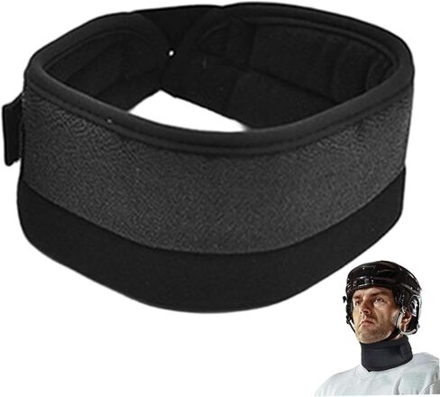 Hockey Neck Guard for Adults Cut Resistant Adjustable Hockey Neck Protector for Winter in Kuwait