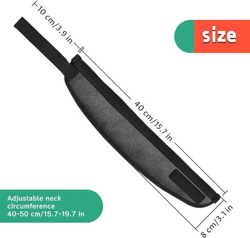 Hockey Neck Guard for Adults Cut Resistant Adjustable Hockey Neck Protector for Winter in Kuwait