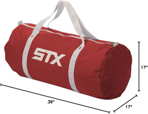 حقيبة معدات STX Team Duffle Lacrosse Equipment باللون الأحمر in Saudi Arabia