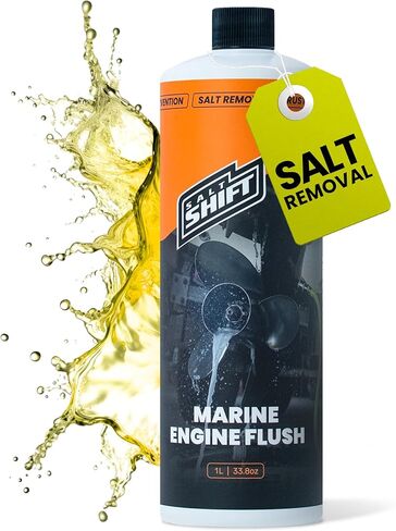 Marine Engine Flush - Salt Remover Flusher for Boats, Jet Ski & PWC with Anti-Corrosion Protection from Rust & Oxidation, Eco-Friendly, Extends Motor Life in Saltwater or Fresh in Saudi Arabia