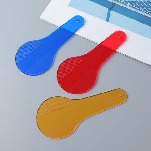 6 قطع من مجاذيف الألوان لتعليم العلوم، لوحات تصفية بصرية شفافة لرسم الألوان والرسم والإدراك in Kuwait