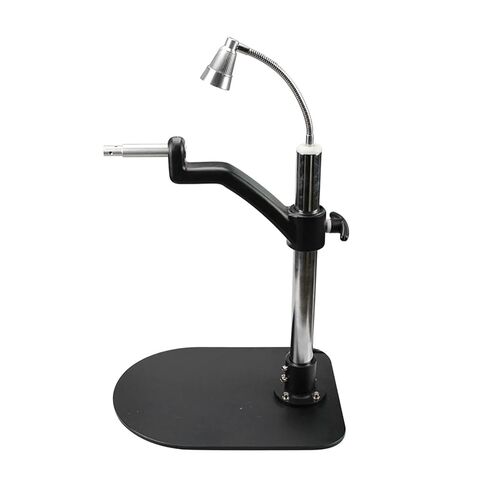 Phoropter Stand with Overhead Light - Height Adjustable Arm Bracket for Vision Testing, Eye Exams in Optical Shops, Clinics & Training Centers(White) in Kuwait