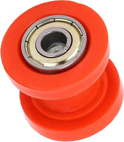 CHAIN TENSIONER ROLLER PULLEY WHEEL UNIVERSAL FOR MINI BIKE INSTALLATION CONVENIENT REPLACEMENT PARTS (Red) in Saudi Arabia