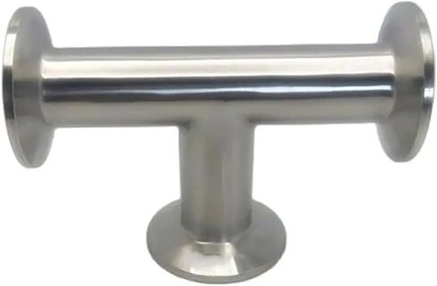 1 Inch Clamp Tee 3 Way Stainless Steel 304 Fitting Fits 1" Tri-clamp 25.4mm Pipe OD in Kuwait