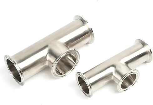 1.5 بوصة (TC50.5mm) و2 بوصة (TC64mm) أنبوب تي قصير مسطح للطعام SS304/316L من الفولاذ المقاوم للصدأ (2 بوصة، SS304) in Kuwait