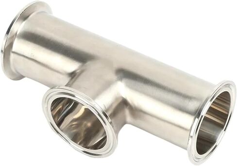 1.5 بوصة (TC50.5mm) و2 بوصة (TC64mm) أنبوب تي قصير مسطح للطعام SS304/316L من الفولاذ المقاوم للصدأ (2 بوصة، SS304) in Kuwait