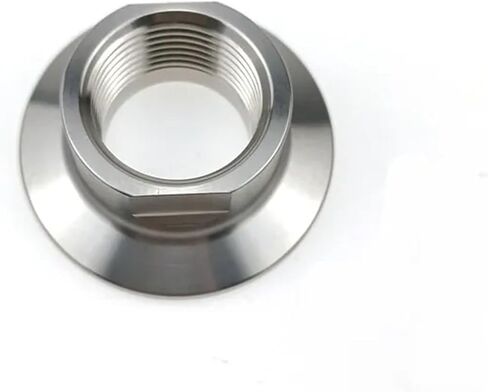 NPT X 1.5 Tri Clamp Adapter SS304 1/2 1/4 3/4 Inch OD Threaded Ring Can Be Screwed with a Key for Plumbing And Piping(1") in Kuwait