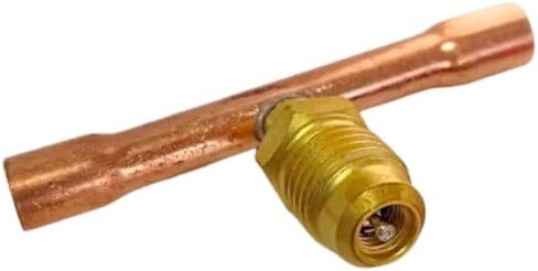 SF8414 تي شيرت نحاسي 1/4 بوصة أنبوب 1/4 بوصة ذكر مضيئة على الفرع in Kuwait