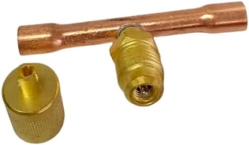 SF8414 تي شيرت نحاسي 1/4 بوصة أنبوب 1/4 بوصة ذكر مضيئة على الفرع in Kuwait