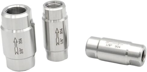 1/8 "1/4" 3/8 "1/2" 3/4 "صمام فحص درجة الحرارة العالية والضغط (1/4") in Kuwait