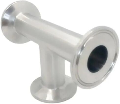 1 Inch Clamp Tee 3 Way Stainless Steel 304 Fitting Fits 1" Tri-clamp 25.4mm Pipe OD in Kuwait