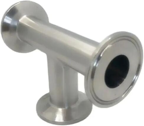 1 Inch Clamp Tee 3 Way Stainless Steel 304 Fitting Fits 1" Tri-clamp 25.4mm Pipe OD in Kuwait