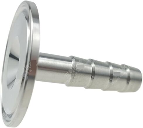 1.5" Tri Clamp to 13.5mm Hose Barbed Adapter SUS316L Hose Pipe Fitting 50mm Long in Kuwait